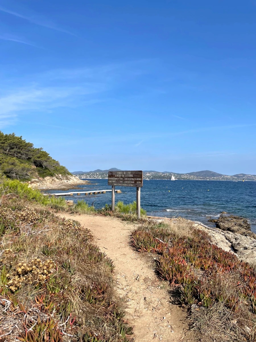 Sentier du littoral par Saint-Tropez, Saint-Tropez